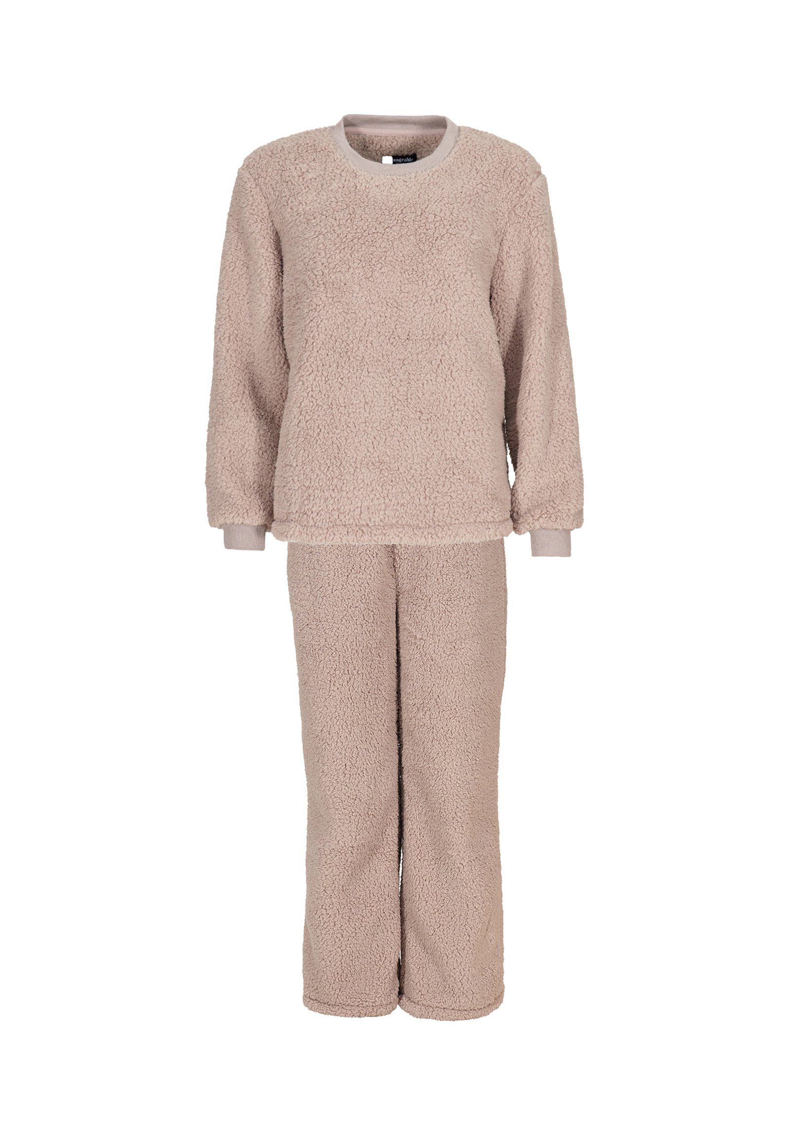 Loungeable BORG LOUNGE SET - Pyjamas - mink/light brown - Zalando