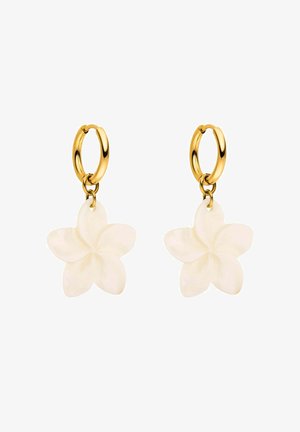 PURELEI, PURELEI OHRRINGE PLUMERIA - Ohrringe - gold-coloured