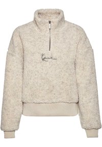 METAL SIGNATURE TEDDY TROYER - Fleecepaita - cream