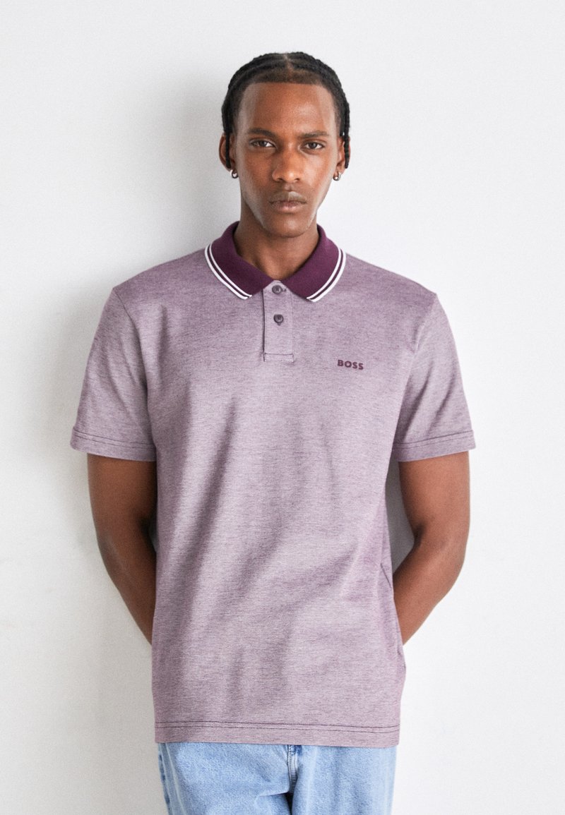 BOSS PEOXFORDNEW - Polo marškinėliai - medium purple