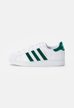 SUPERSTAR UNISEX - Sneakers basse - white/gold met