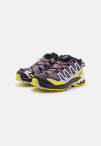 Salomon XA PRO 3D V9 GTX - Chaussures de running - moonscape/orchid petal/sulphur spring
