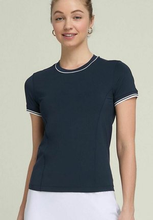 BASELINE SEAMLESS TEAM TEE - T-shirt con stampa - classic navy