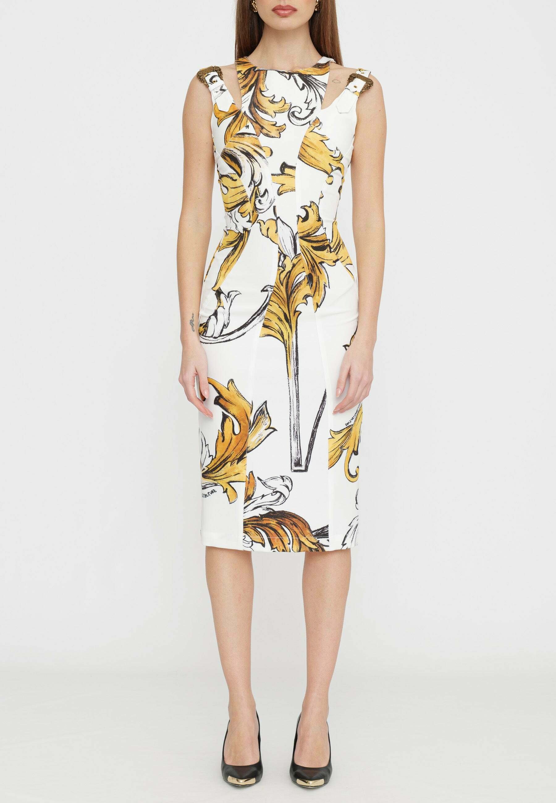 Versace Jeans Couture Tubino white gold/bianco