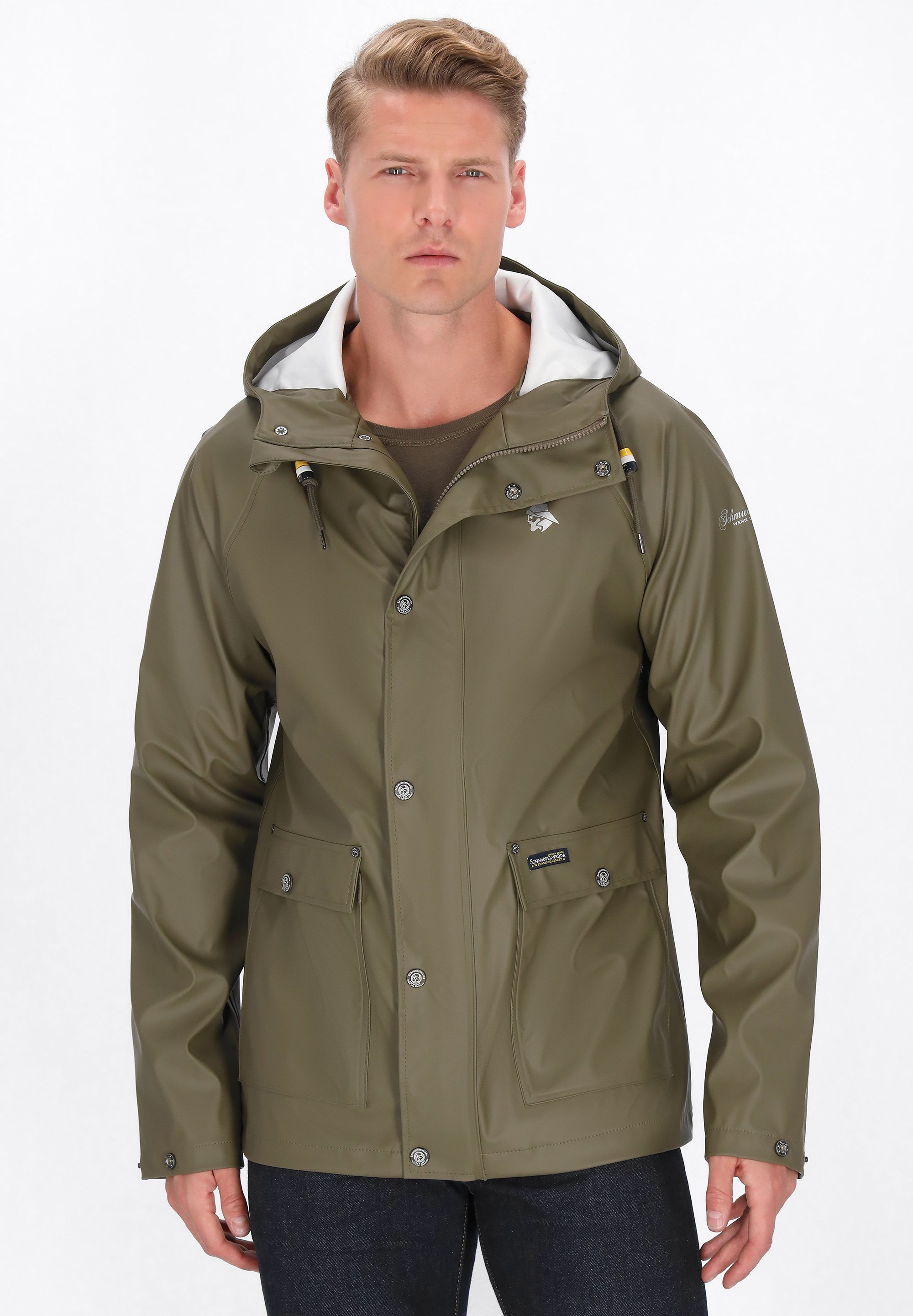 Wasserdichte Regenbekleidung Waschen Jacket Jack Wolfskin Herren
