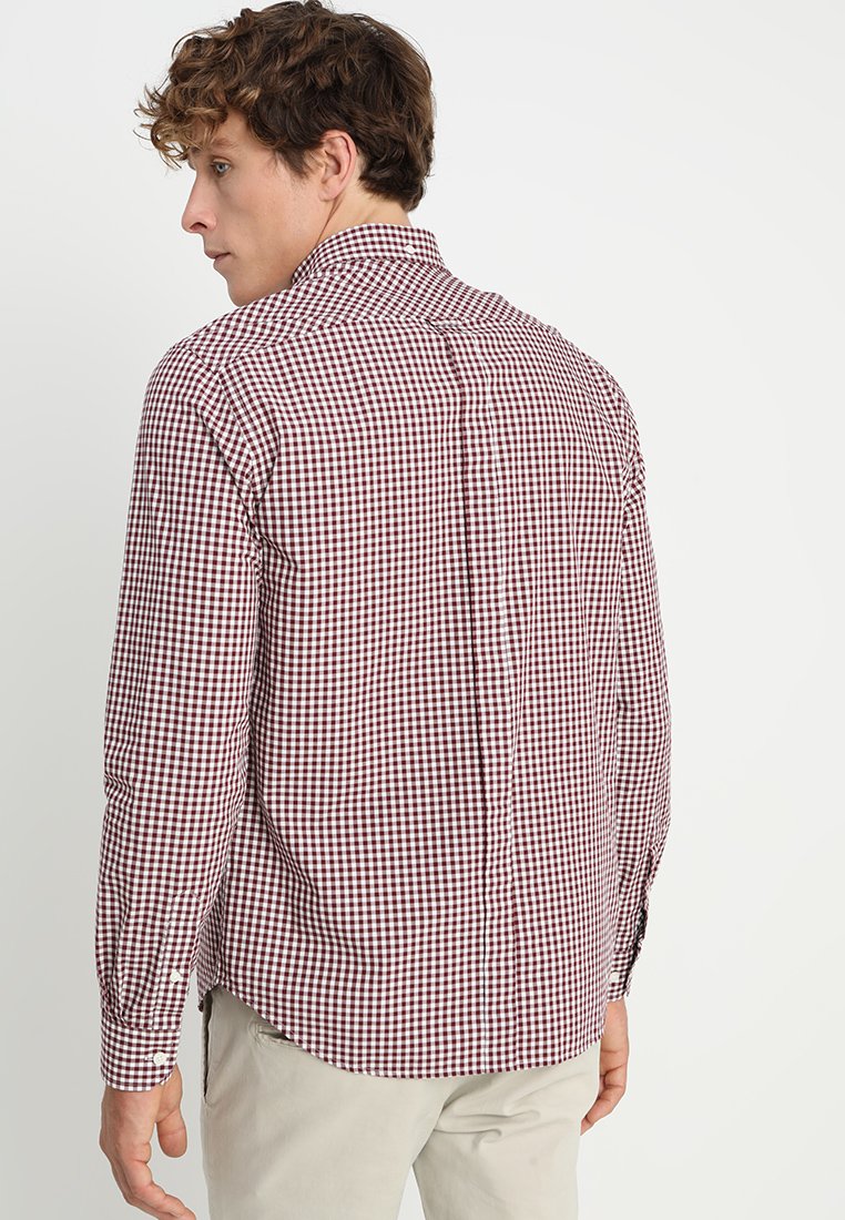 Ben Sherman CORE GINGHAM Skjorte dark red Zalando.no Ben Sherman CORE GINGHAM Skjorte dark red Zalando.no