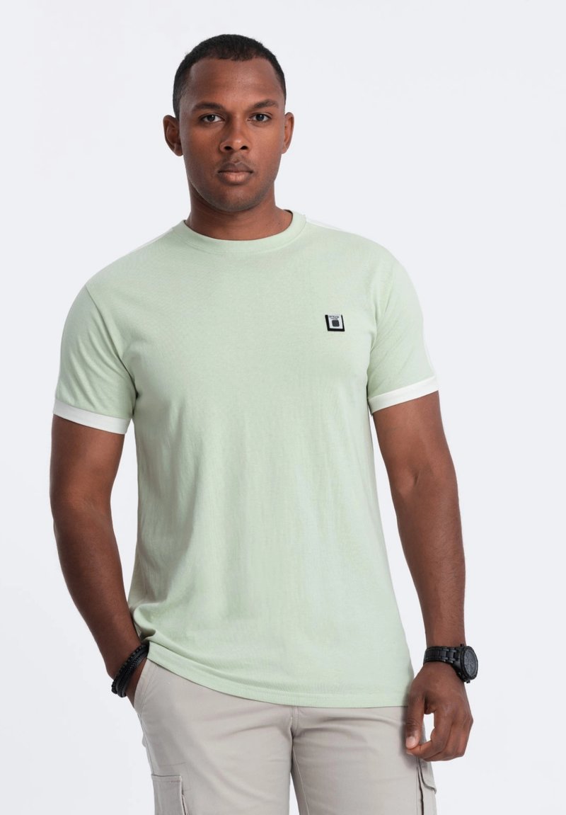 Ombre WITH CONTRASTING - T-shirt basic - llight mint