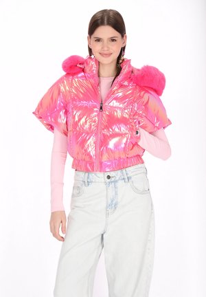 Téli dzseki - pink rainbow