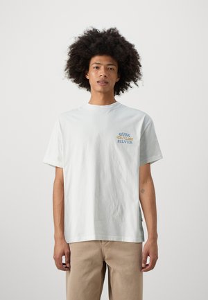 Quiksilver LIFES UNISEX - T-shirt con stampa - oyster white