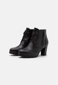 Caprice Botines bajos - black