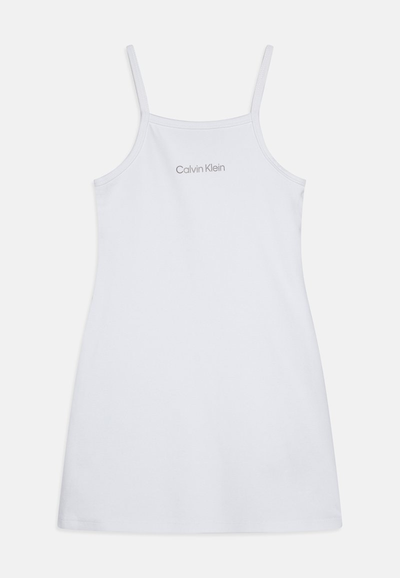 Calvin Klein Jeans Jerseyjurk wit