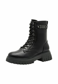 s.Oliver Platform ankle boots - black