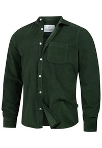 JOHAN CORDUROY SHIRT - Vapaa-ajan kauluspaita - olive green