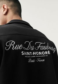 Next REGULAR FIT - BUTTON THROUGH - Chemise - black text