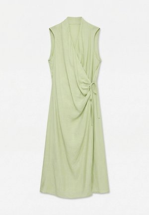 Vero Moda, DRESS VMOLINE LONG DRESS - Robe de jour - fog green