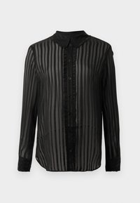 Overhemdblouse - black