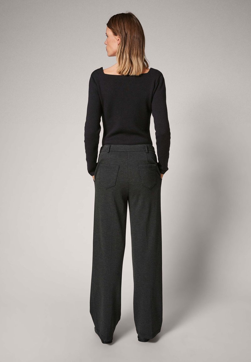 Damen Strickjacken | comma Strickpullover black/schwarz - WW60118 Damen Strickjacken | comma Strickpullover black/schwarz - WW60118