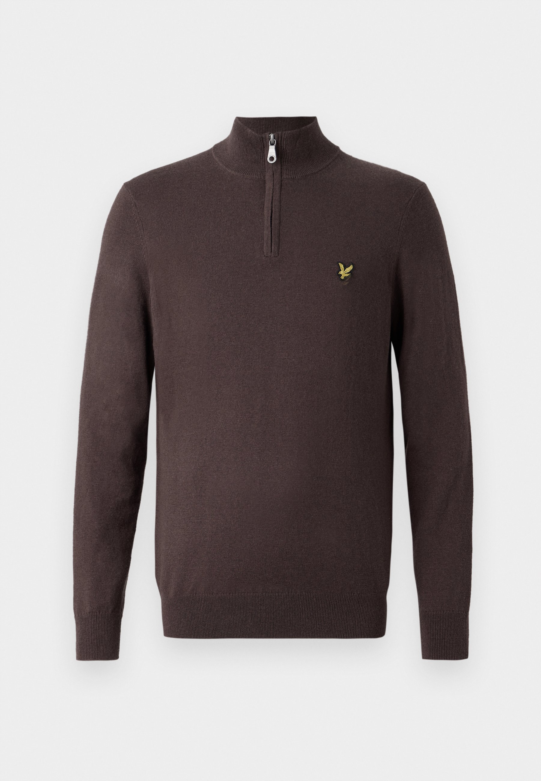 Lyle & Scott QUARTER ZIP - Jumper - argyle teal/teal - Zalando.co.uk