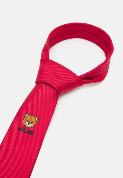 MOSCHINO PALA BLADE UNISEX - Kaklaraištis - red