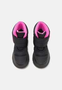 Geox WILLABOOM GIRL - Žieminiai batai - black/fuchsia