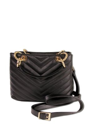 DrachenLeder Schoudertas - schwarz