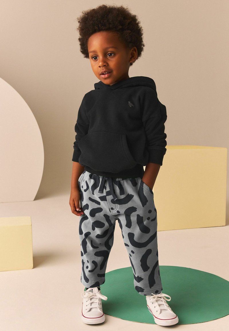 Next JOGGERS REGULAR FIT - Treniņtērpa apakšdaļas - grey patterned