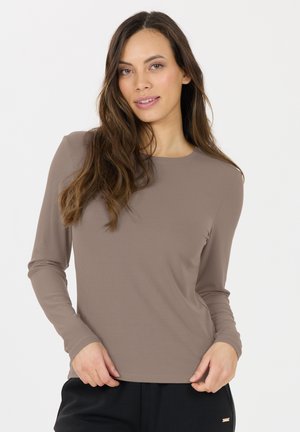 Athlecia, Long sleeved top - greige