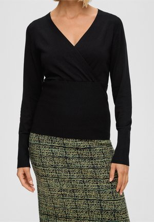 Strickpullover - black