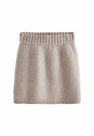 REGULAR FIT  SOFT TOUCH  - A-vonalú szoknya - neutral