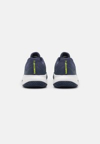 adidas Performance GAMECOURT 2 - Pantofi de tenis pe zgură - shadow navy/lucid lemon/core white