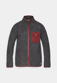 Selecionado, dark grey/maroon