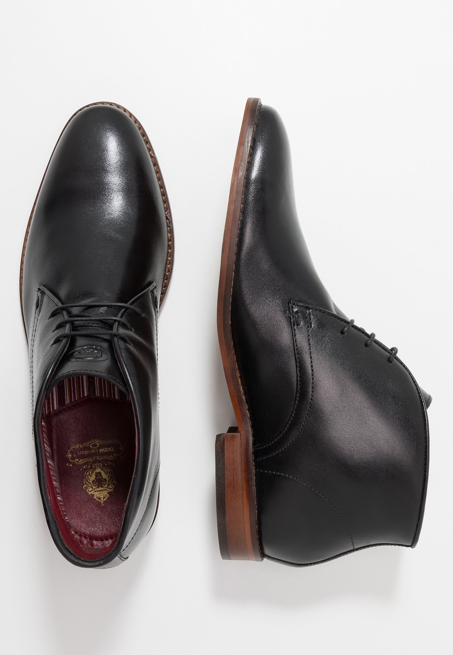 Base London CAMEO Snøresko black Zalando.no Salamander VALARIO Casual snøresko biscotto Zalando.no