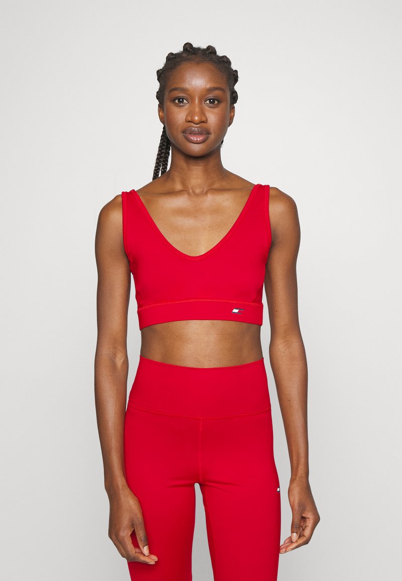 Tommy Hilfiger OPEN NECK ESSENTIAL BRA Light support sports bra