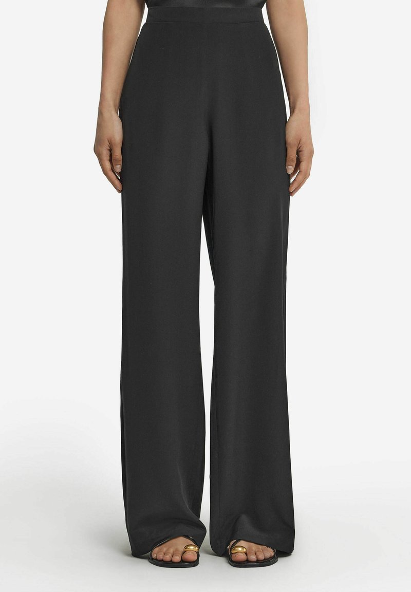 Falconeri Stoffhose - schwarz black