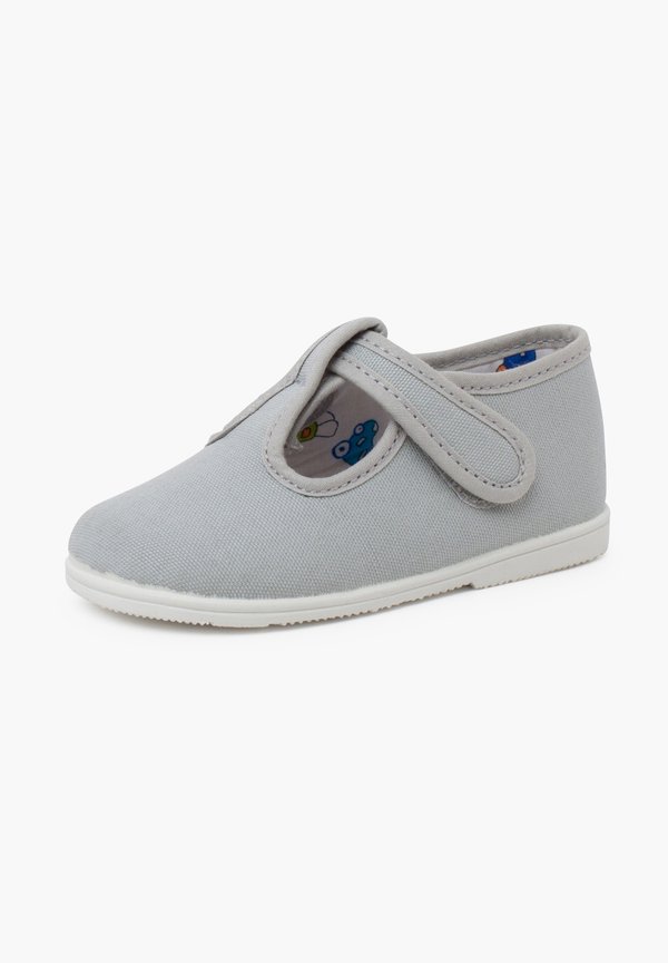 PEPITOS FINA CIERRE ADHERENTE – Lauflernschuh – gris