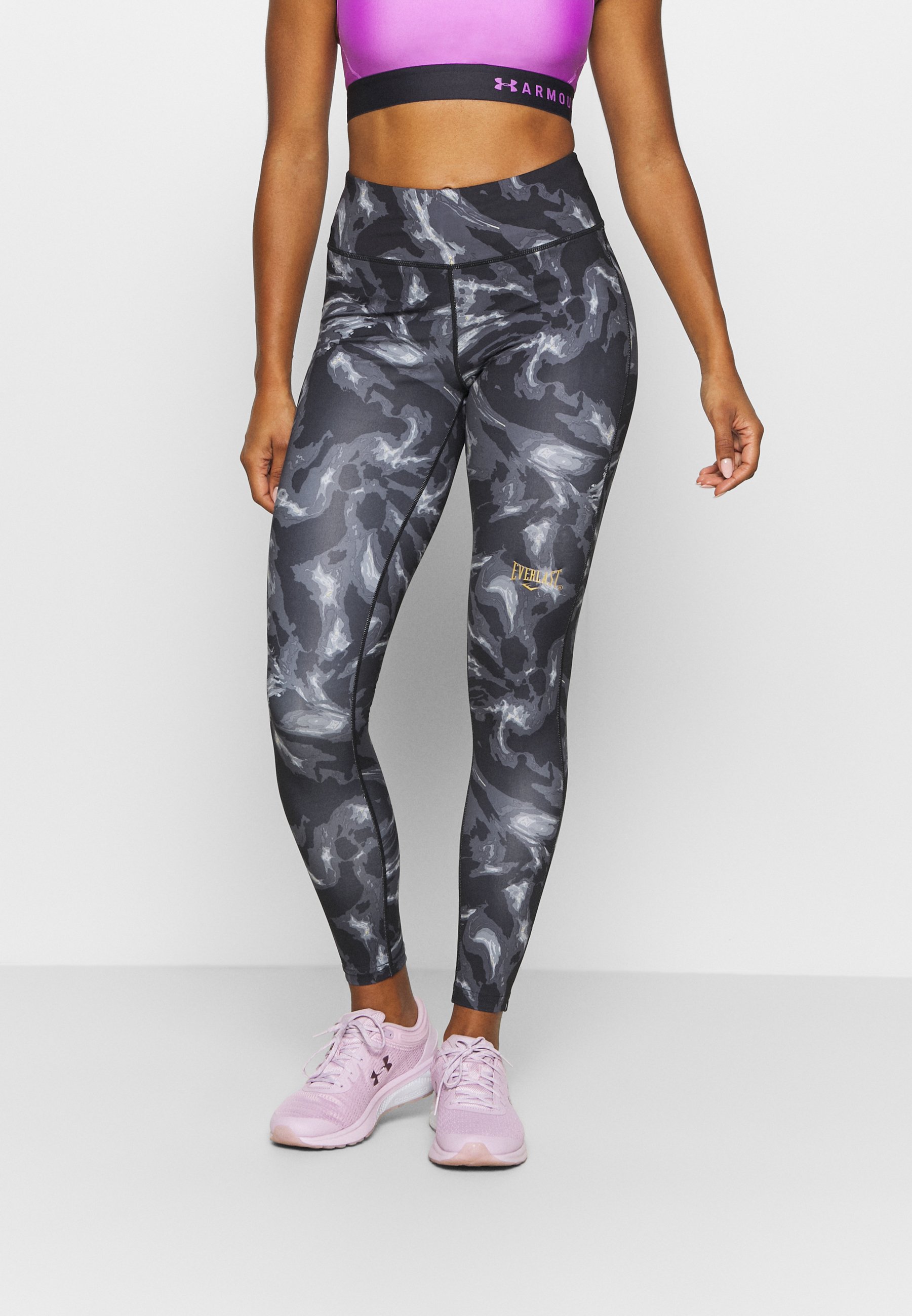Everlast WOMEN AGATE - Leggings - black 
