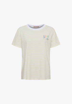 Marta Du Château, MARTA DU CHATEAU FIORA T SHIRT - T-shirts print - yellow