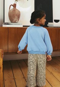Next PRINTED WIDE JOGGERS SET - Mikina - blue