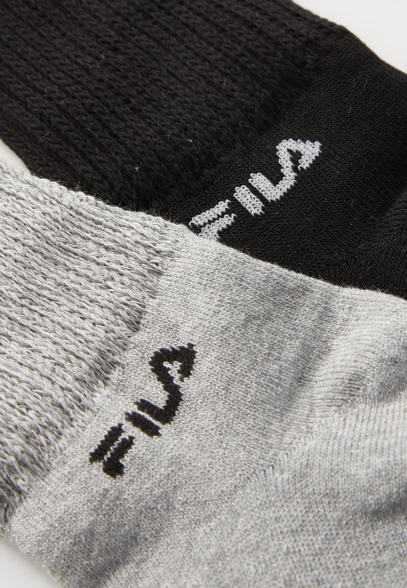 Fila QUARTER SOCKS UNISEX PACK Calze grey/black/grigio