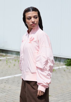 FRANCE ESSENTIAL - Bomberjakke - washed coral/light madder root