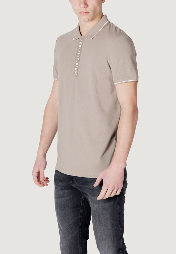 Polo shirt - dark beige3