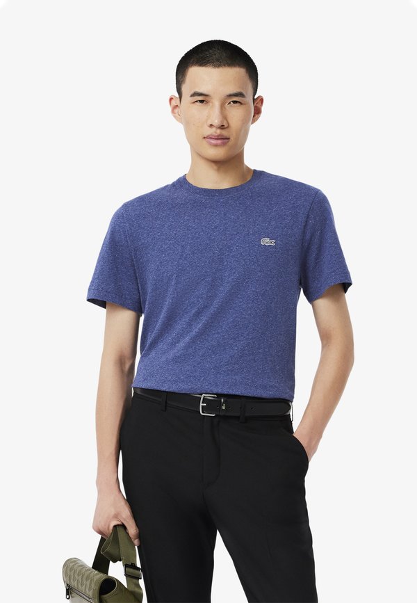 TEE - T-Shirt basic - bleu marine iy