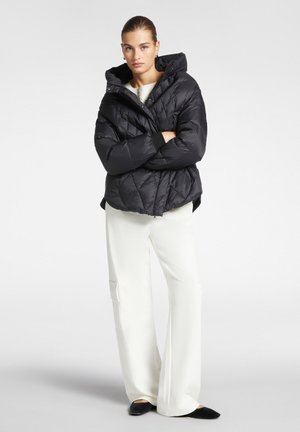 Gewatteerde jas - nero