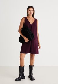 YAS YASMALEA DRESS - Jersey dress - winetasting