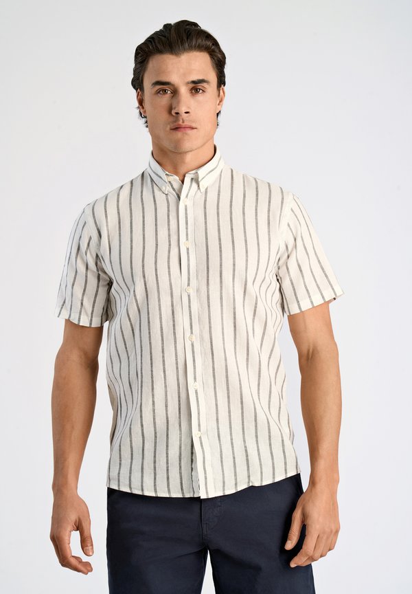 STRIPED - Hemd - dk khaki