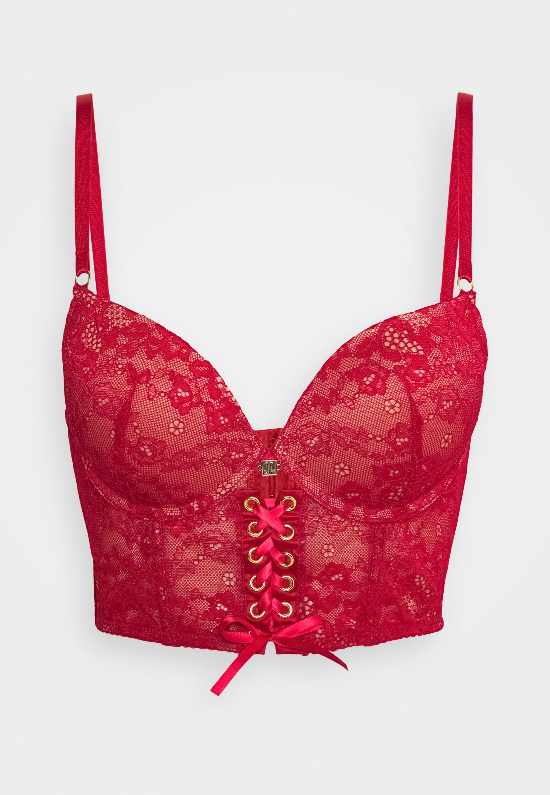 LASCANA JETTE BY LASCANA PUSH-UP BRA - Push-up bra - red - Zalando.de