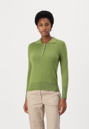 pure cashmere CLASSIC SWEATER - Pullover - green