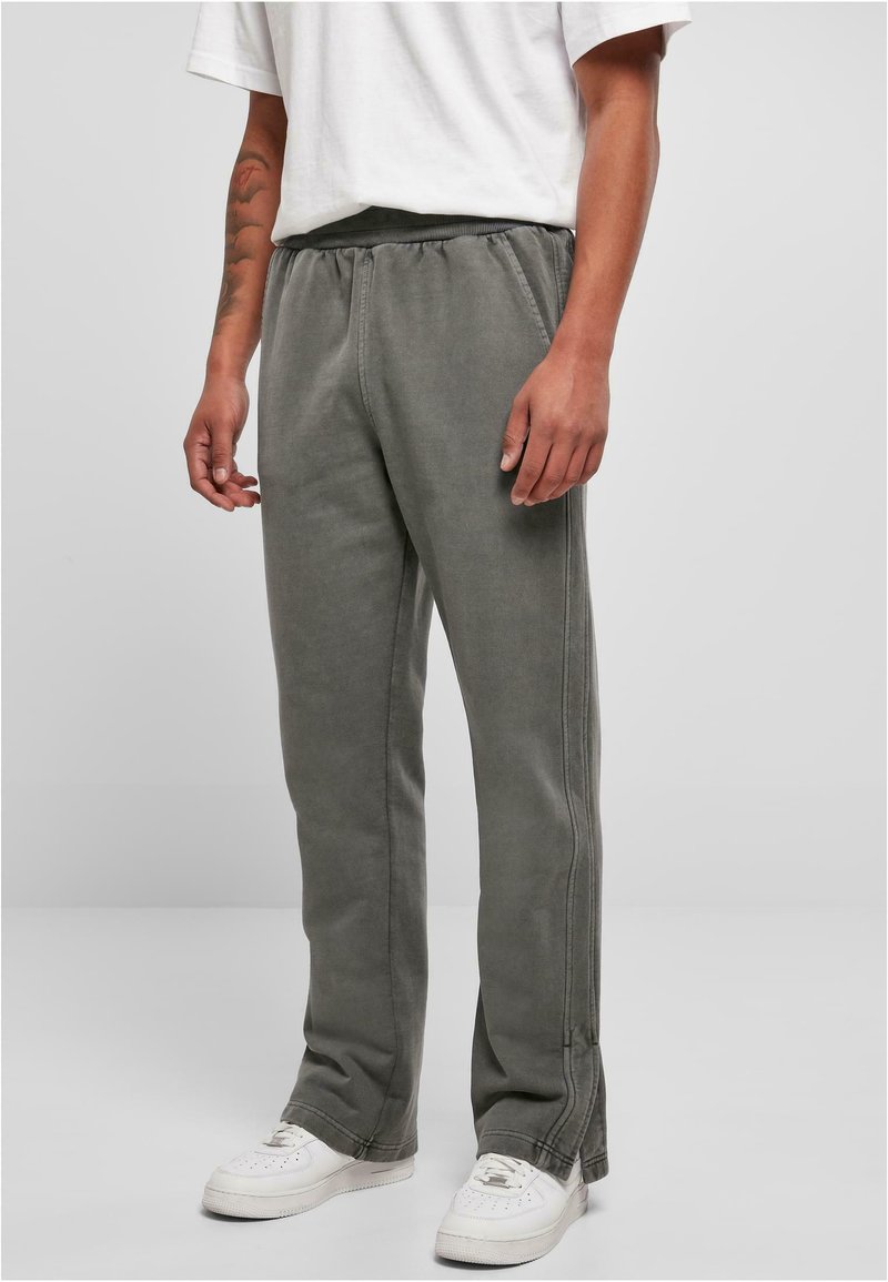 Urban Classics SLIT - Pantalon de survêtement - darkshadow