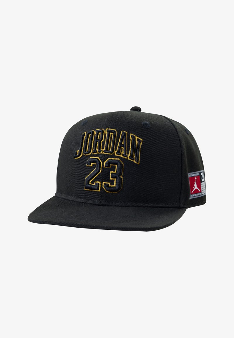 Jordan JAN FLATBRIM UNISEX - Naģene - black/gold