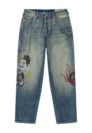 Evisu, JEANS - Jeans baggy - blue